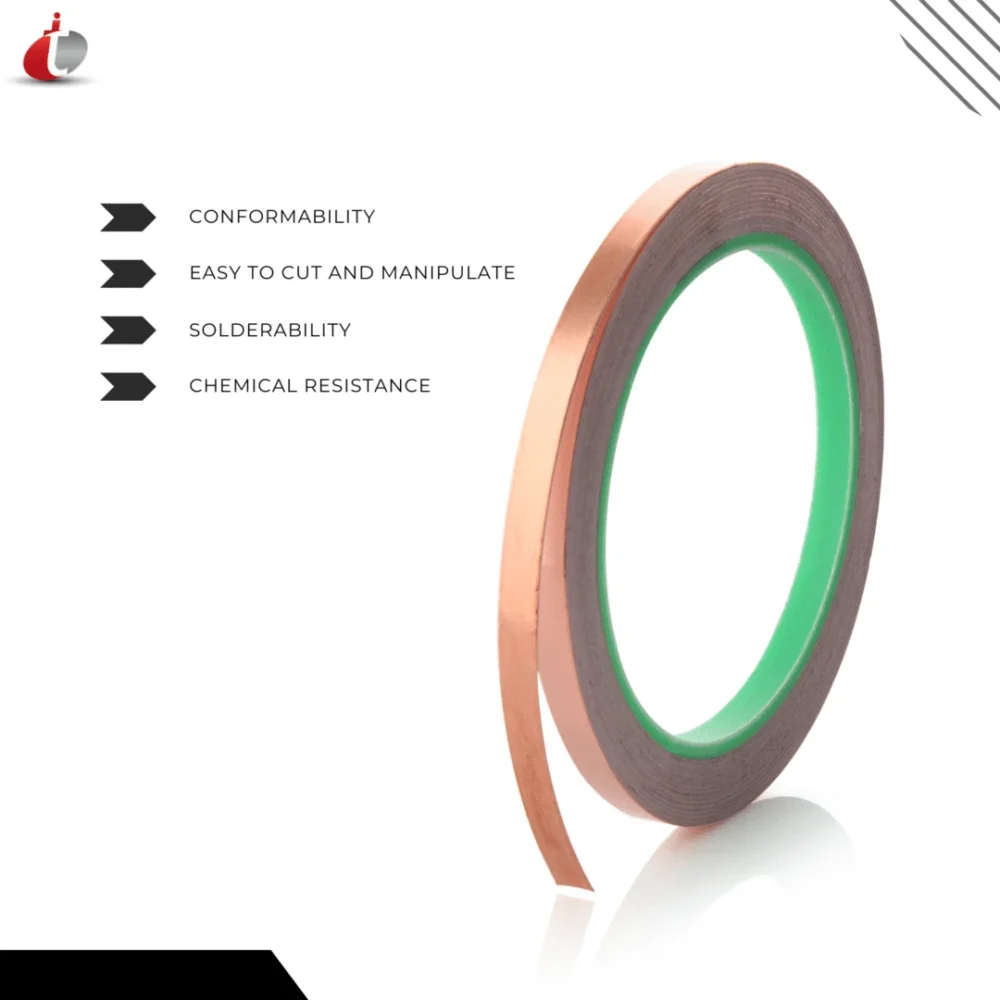 Copper Foil Conductive Tape (2) Copper Foil Conductive Tape Roll