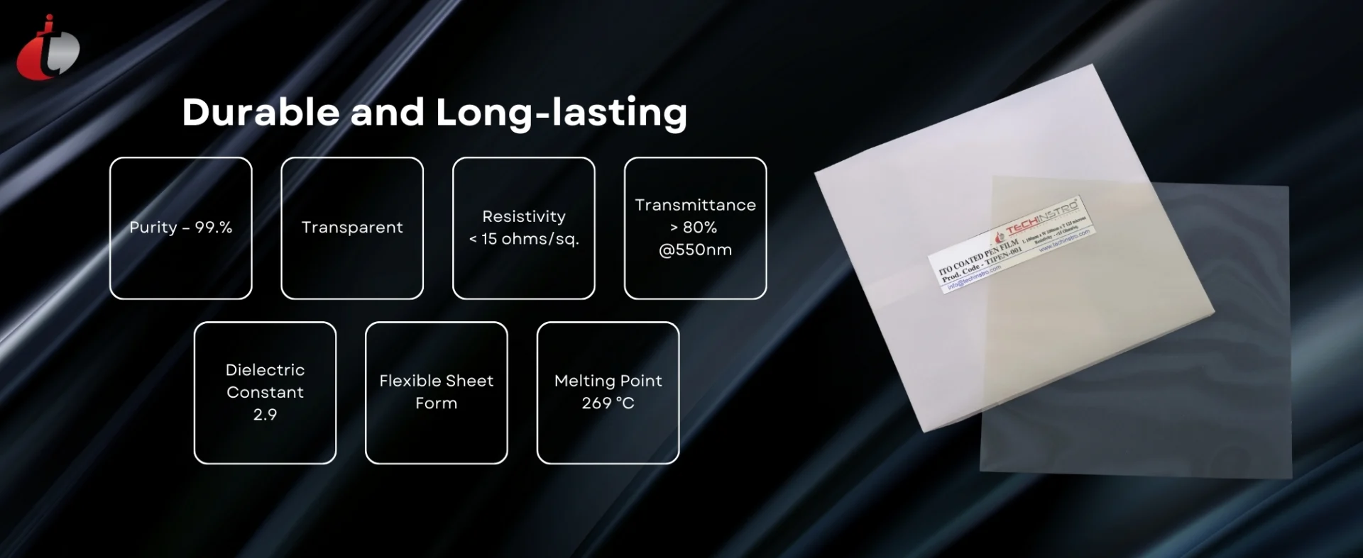 ITO Coated Pen Film ITO Coated Pen Film